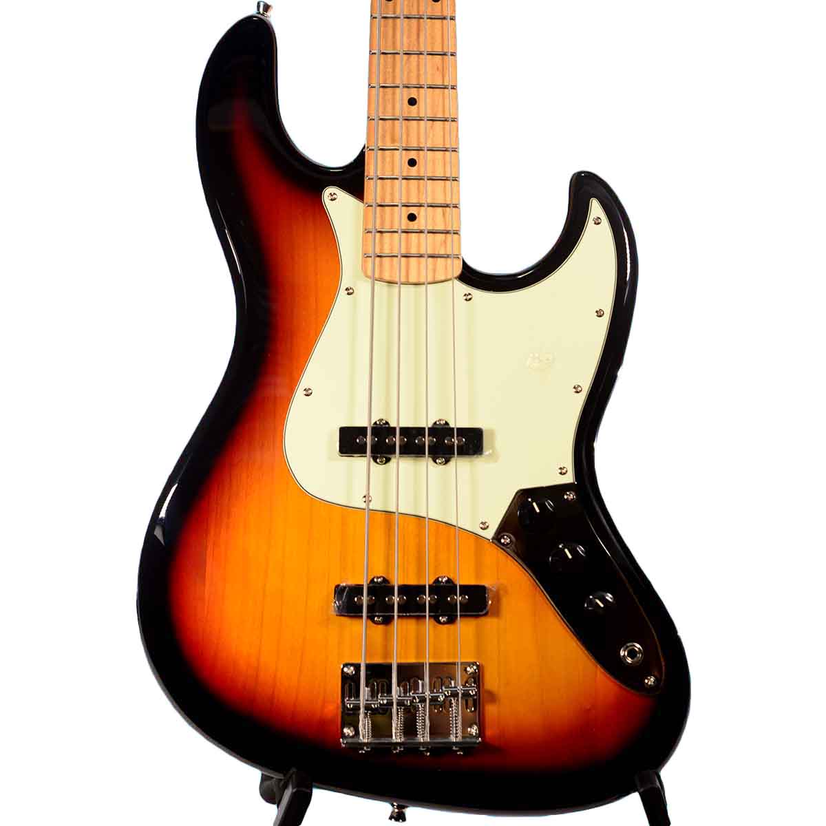 Tagima TW-73 Bass Guitar - Sunburst w/Maple Fingerboard - The