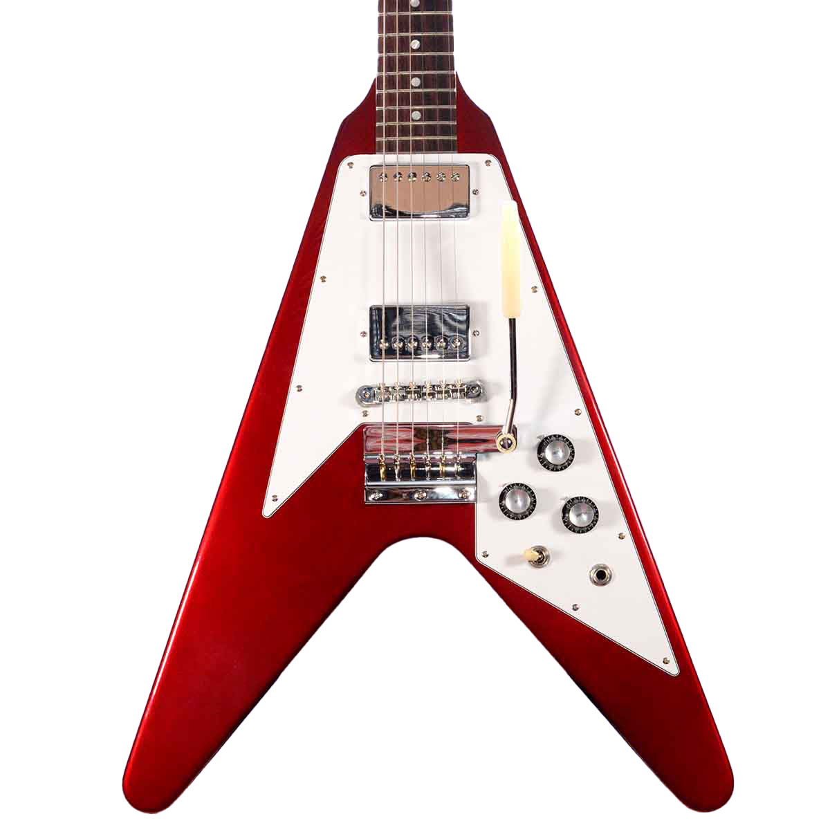 Gibson 1967 Mahogany Flying V Reissue w/ Maestro Vibrola Gloss