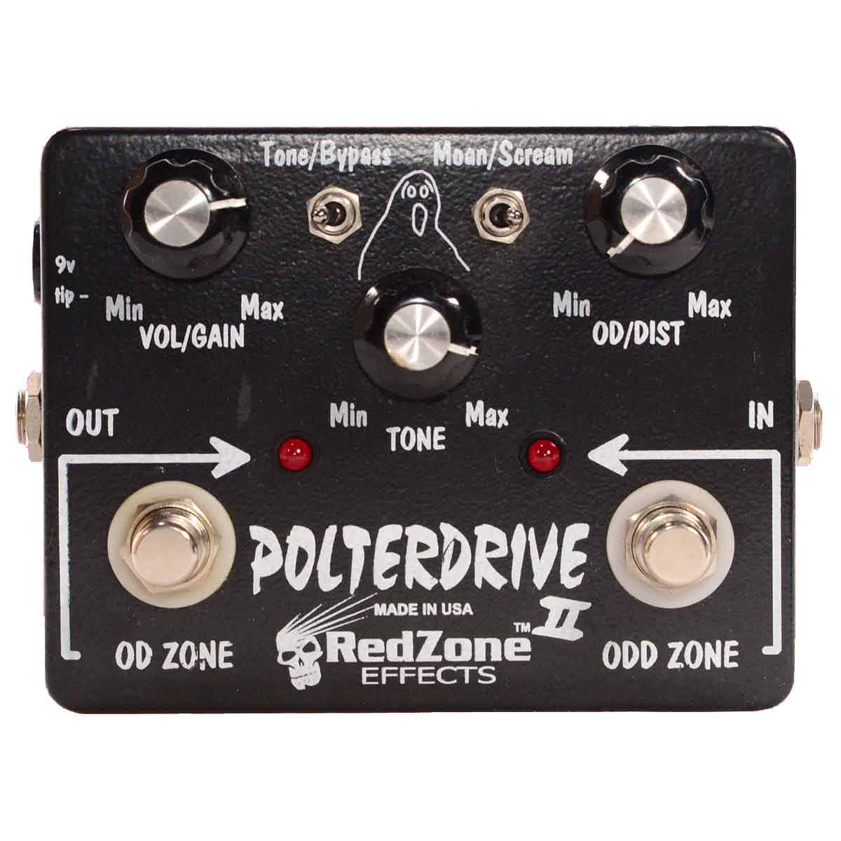 Red Zone Effects RedZone PolterDrive II Overdrive/Distortion USED