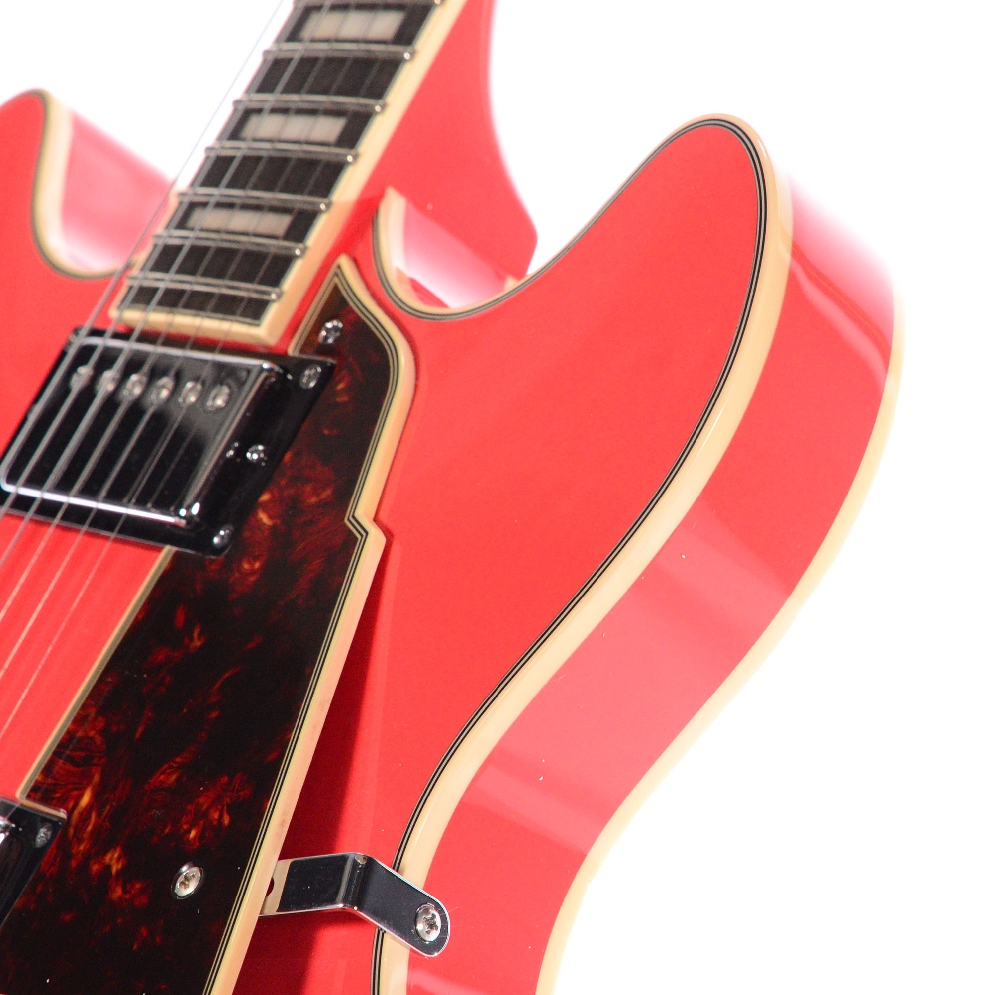 D'Angelico Premier DC Fiesta Red - The Music Den