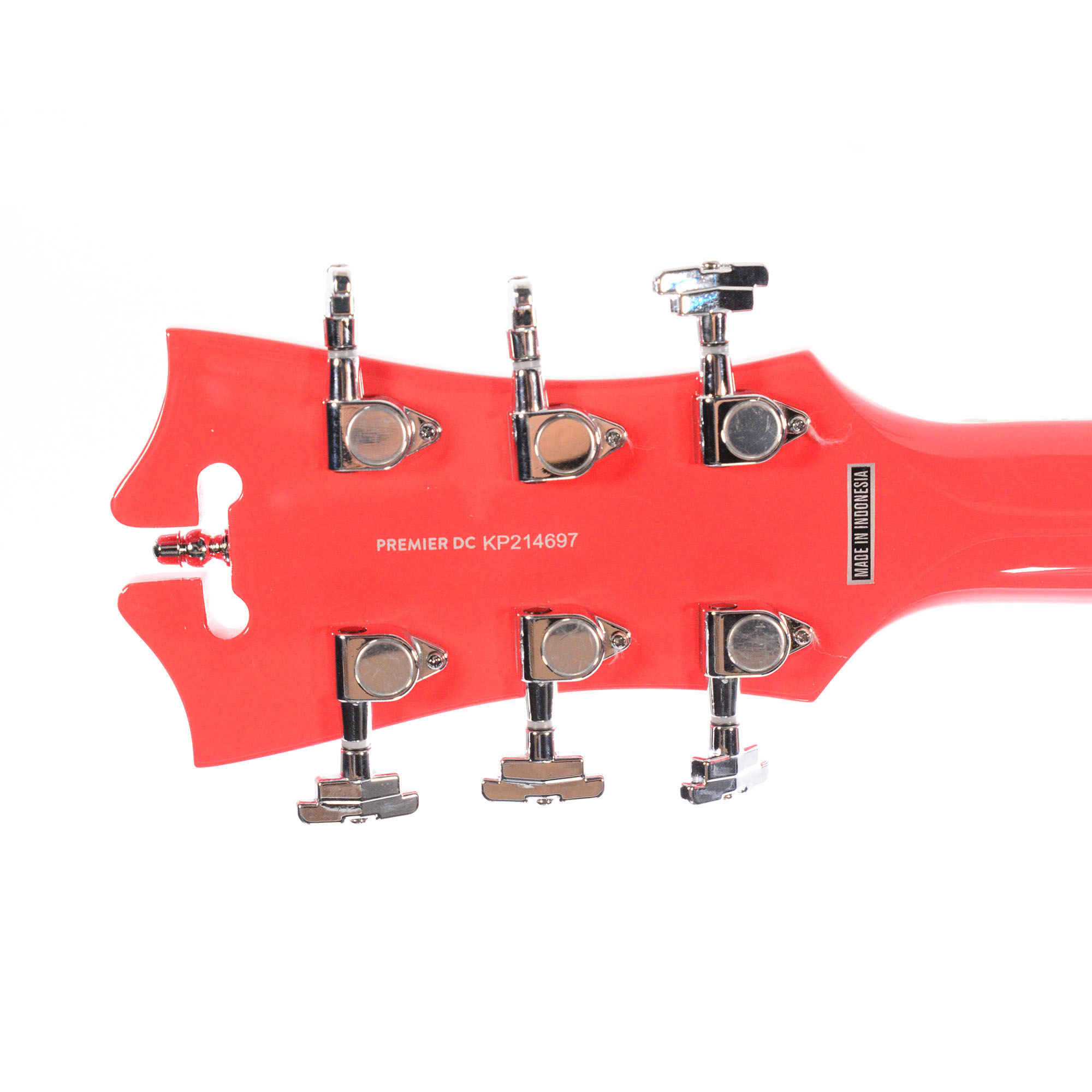 美品 D'Angelico Premier DC Fiesta Red D'Angelico Premier DC Fiesta Red (385) - Willcutt Guitars