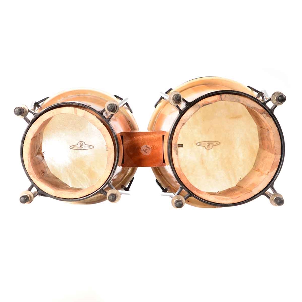 Bongo LP Latin Percussion CP Traditional - Legno Siam Oak, Pelli Naturali 6 3/4 E 8", Hardware Cubano - Foto 5