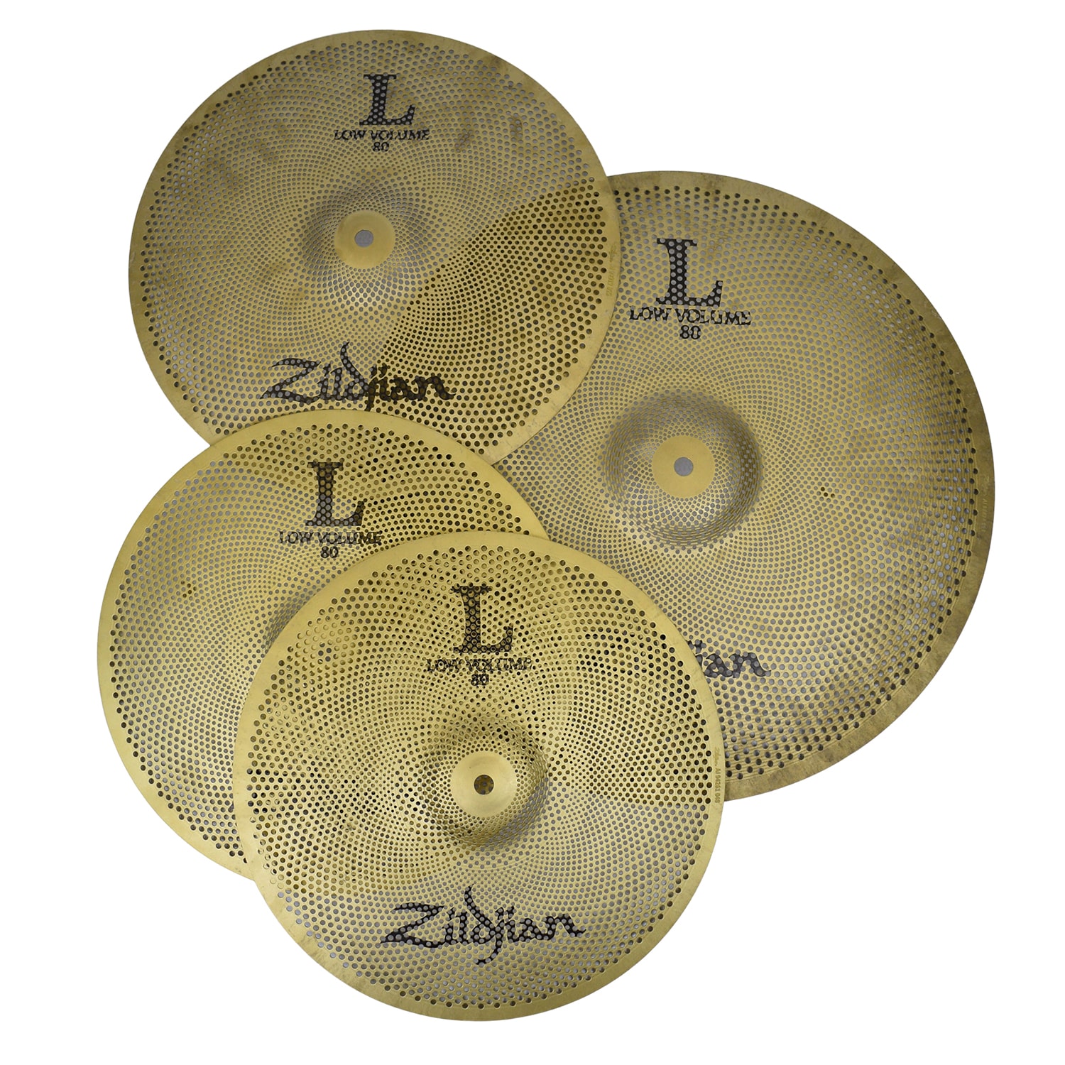 Low Volume L80 13/14/18 Cymbal Pack - The Music Den