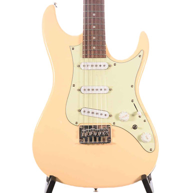 Ibanez AZES 31 ストラップ付き　訳あり Ibanez AZES31 AOC Standard - arctic ocean metallic Str shape
