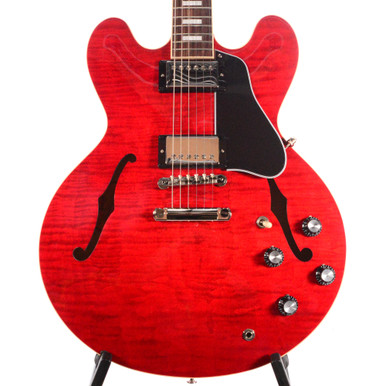 ギター Gibson ES-335 60s Cherry figured Gibson ES-335 Figured Sixties Cherry (SN: 214720189) | Gino Guitars