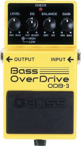 Boss ODB-3 Bass Overdrive Pedal - The Music Den