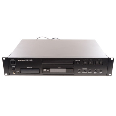 Tascam CD-200i Rackmountable CD Player w/iPod Dock USED - The