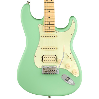 American Performer Stratocaster HSS - Satin Surf Green - The Music Den