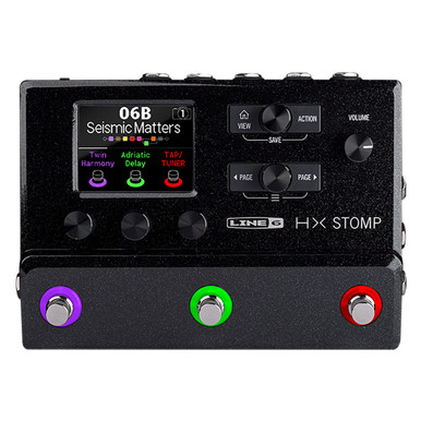 ギター LINE 6 HX Stomp Line6 HX Stomp - The Music Den