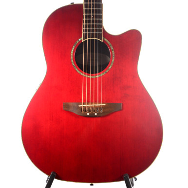 Ovation Celebrity CC24 Ruby Red w/HSC USED - The Music Den