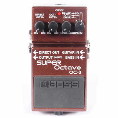 Boss OC-3 Super Octave Pedal USED - The Music Den