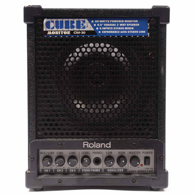 早得！！Roland CM-30 Roland CM-30 Portable Cube Mixing Monitor – Kraft Music