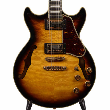 Ibanez AM93QM-AYS Artcore Expressionist Semi-Hollow Electric w/Bag