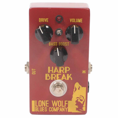 Lone Wolf Blues Company Harp Break Harmonica Effects Pedal USED