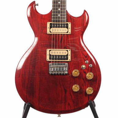アリアプロ2 CS-350 Cardinal　Series エレキギター レッド Aria Pro II CS-350 Cardinal Series HH Electric Guitar Transparent