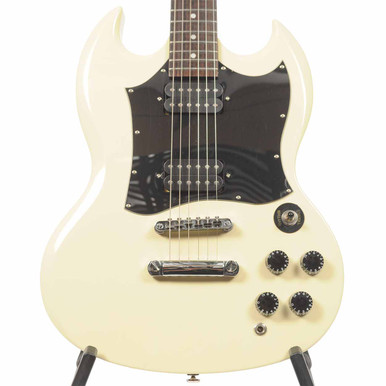 Epiphone SG G-310 Vintage White Electric Guitar with Case Used