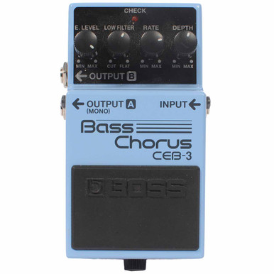 Boss CEB-3 Bass Chorus Pedal Used - The Music Den