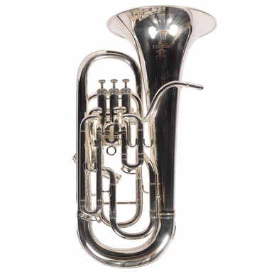 Besson Sovereign 967 Silver Professional Euphonium Used - The Music Den