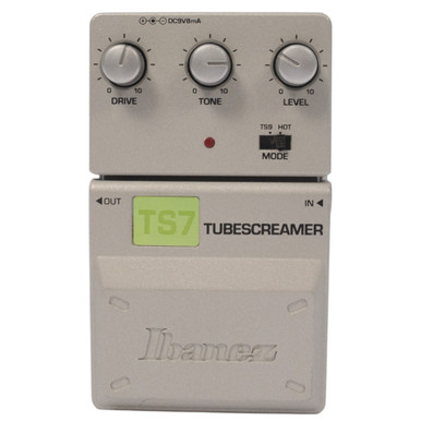 Ibanez 1990's Tubescreamer TS7 Overdrive Effects Pedal Used - The