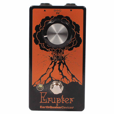 EarthQuaker Devices Erupter Fuzz Effects Pedal Used - The Music Den