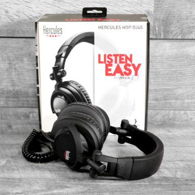 Hercules DJ DJ-45 High Performance DJ Headphones - The Music Den