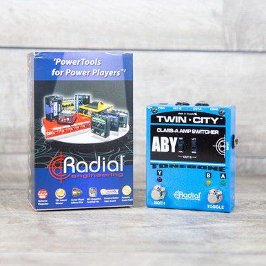 Radial Engineering Tonebone Twin-City Active ABY Switcher