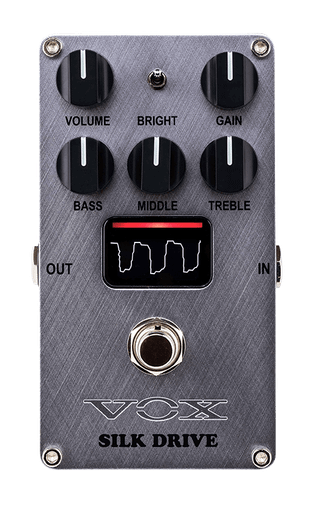 ギター VOX SILK DRIVE Vox Silk Drive Valve Overdrive Pedal - The Music Den