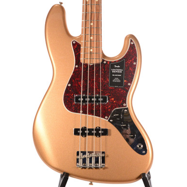 Fender Vintera '60s Jazz Bass® - Firemist Gold - The Music Den