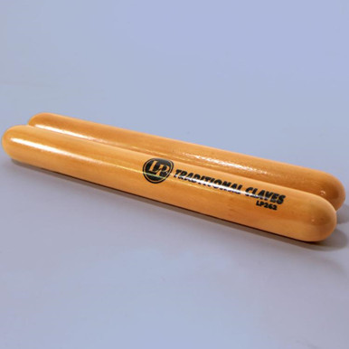Latin Percussion LP262 Claves Traditional Maple - The Music Den