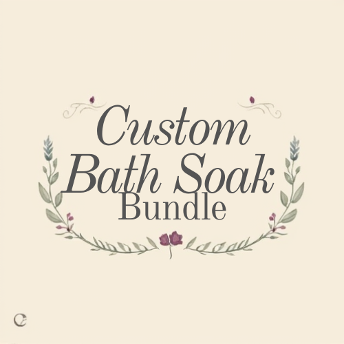 Custom Bath Soak Bundle Gift Set