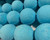 Our 6 ounce Voodoo Blues bath bomb. 