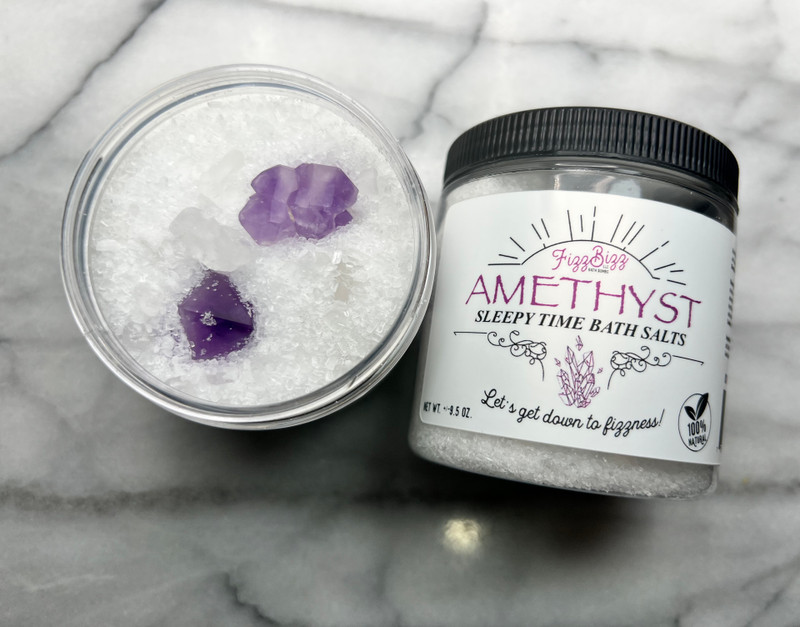 Amethyst Sleepy Time Bath Salts