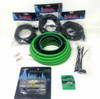 Sky High Car Audio - Dual Amp Kit Single 4 Gauge to Dual 8 Gauge CCA - Red, Green or Blue