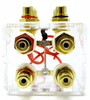 SHCA Clear 2 to 4 SPLIT RCA Distribution block