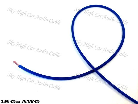 Sky High Car Audio OFC 18 Gauge Primary Wire 100ft - 500ft