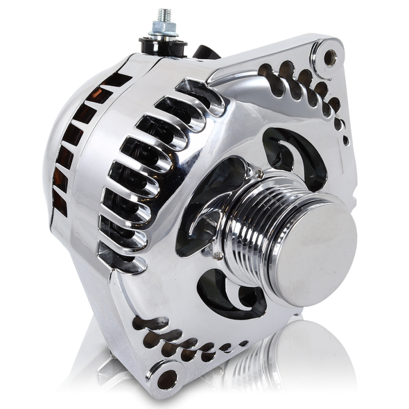 320 Amp Racing Alternator - Polished