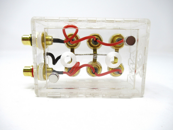 SHCA Clear 1 to 3 RCA Distribution block