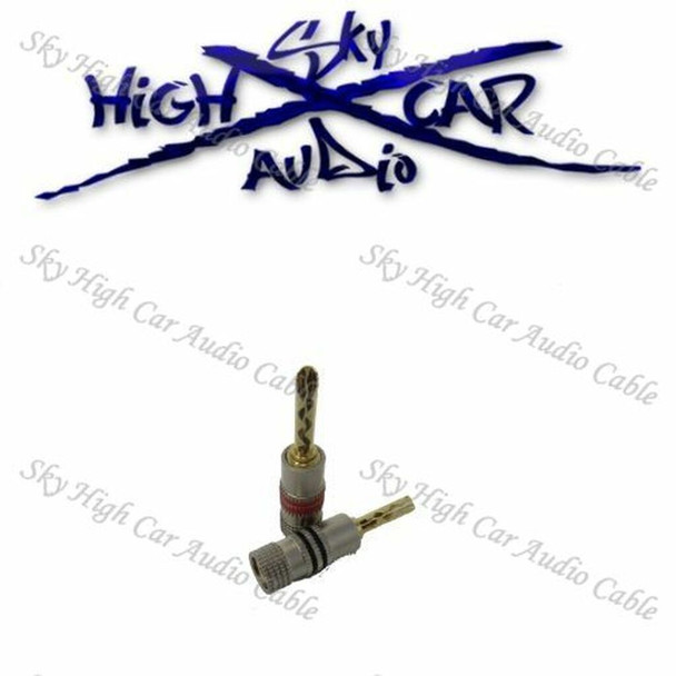 Sky High Car Audio Banana Plugs