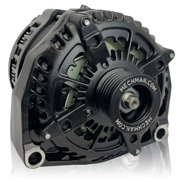 400 Amp Black High Output Alternator 1996-2004 GM Truck 4.3L 4.8L 5.3L 5.7L 6.0L