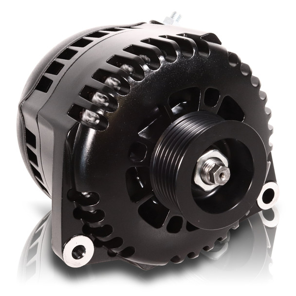 170 Amp 6 Phase 88-95 GM Truck High Output Alternator Black Finish