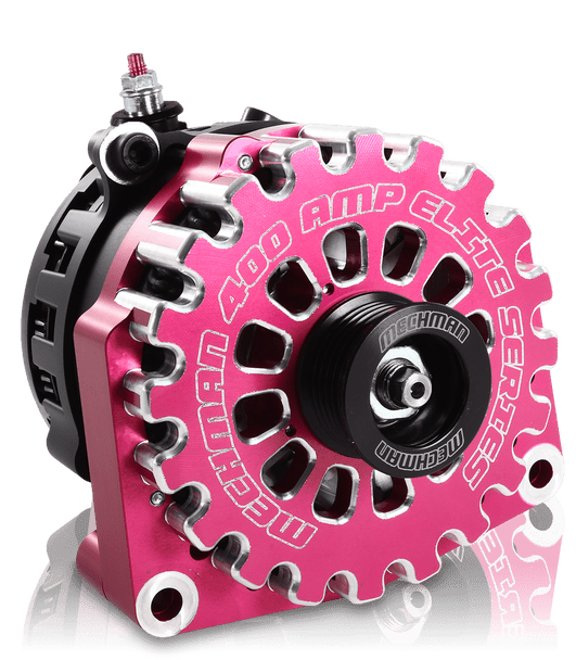 High Output 400 Amp Pink Billet Alternator For 14-18 GM Silverado Sierra Suburban Tahoe Escalade