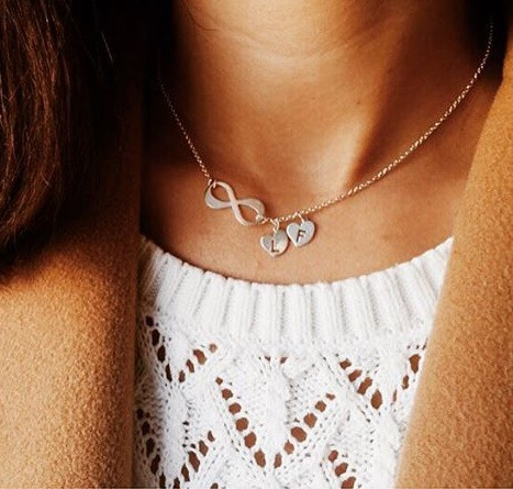 Sterling Silver Personalized Hearts 