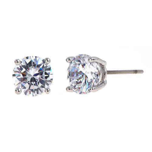 Kennedy Diamond Stud Earrings | Jewelry | Ciao Bambina