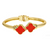 Enamel Signature Bracelet - Orange