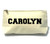 Bella Personalized Canvas Pouch- Font: College Cheer in Black