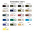 Embroidery Thread Colors