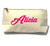 Jet Personalized Name Canvas Make Up Bag & Pouch - Script - Pink