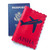 Retro Plane Personalized Leather Passport Holder | Scallop