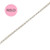 Sterling Silver Script Monogram Necklace - Rolo Chain