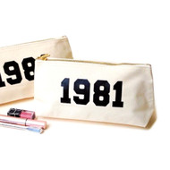 Celebration Personalized Year Pouch